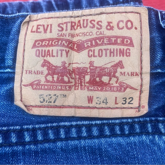 Men Levi’s jeans boot cut 34 W x32 L - Picture 4 of 5